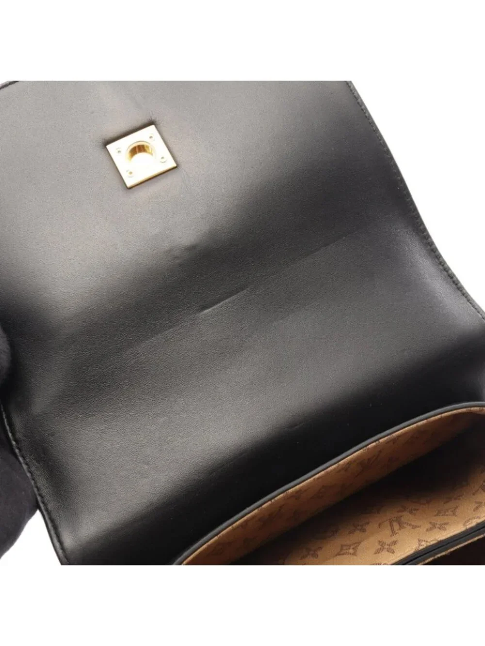 Louis Vuitton Rendezvous 2-Way Noir Leather Handbag